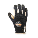 ergodyne ProFlex 710LTR Heavy-Duty Leather-Reinforced Gloves, Black, Small, Pair (17142)