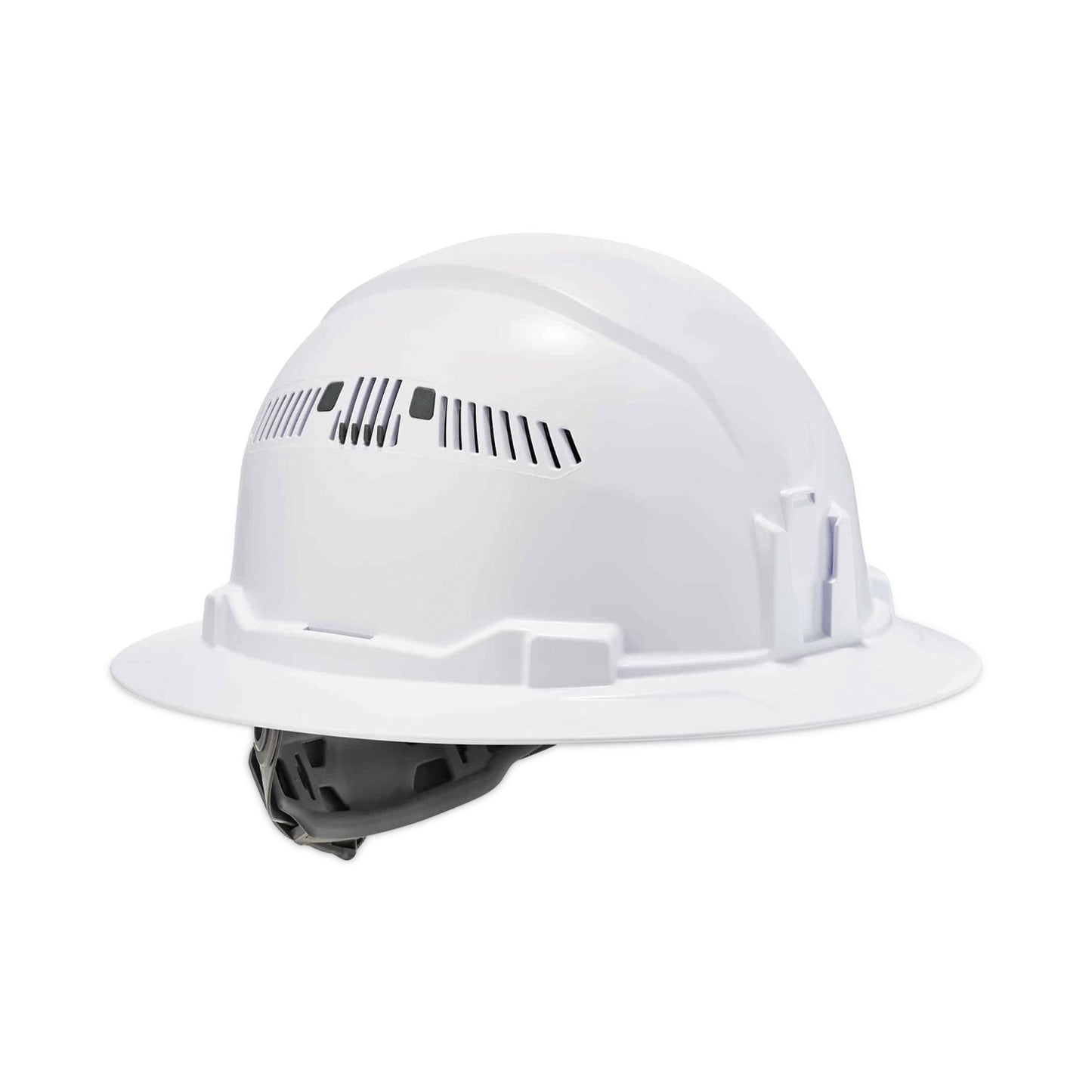 ergodyne Skullerz 8973 Class C Hard Hat Full Brim, White (60154)