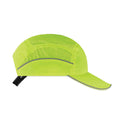 ergodyne Skullerz 8955 Lightweight Bump Cap Hat, Long Brim, Lime (23352)