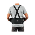 ergodyne ProFlex 1625 Elastic Back Support Brace, 3X-Large, 46" to 52" Waist, Black (11117)