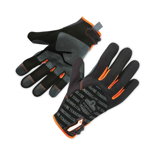 ergodyne ProFlex 810 Reinforced Utility Gloves, Black, Medium, Pair (17223)