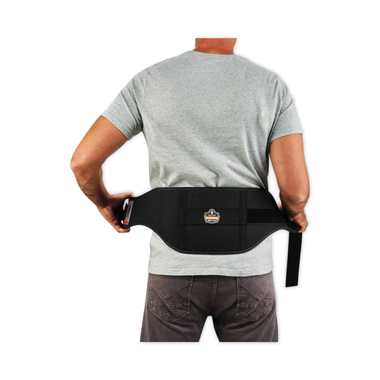 ergodyne ProFlex 1500 Weight Lifters Style Back Support Belt, Small, 25" to 30" Waist, Black (11471)