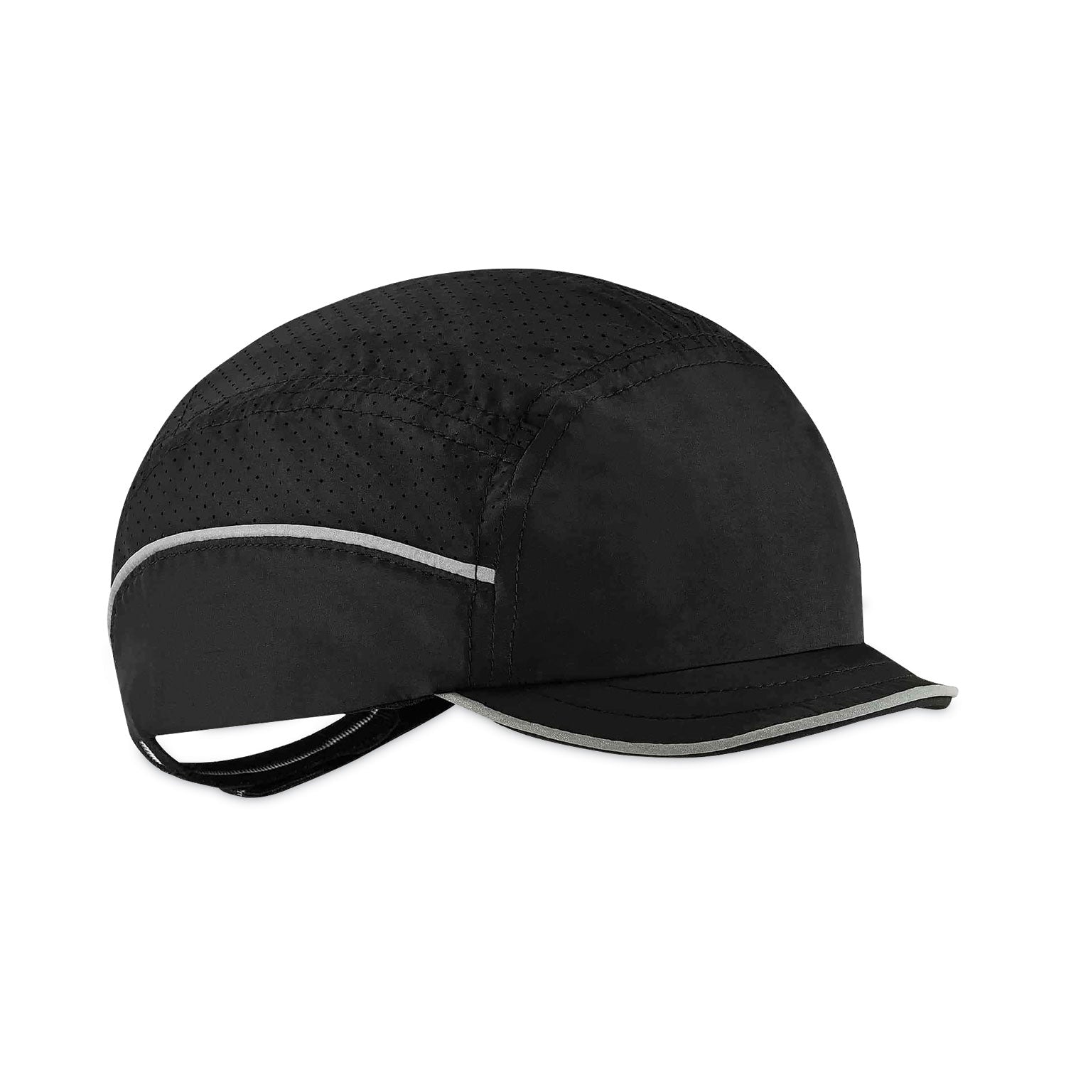 ergodyne Skullerz 8955 Lightweight Bump Cap Hat, Micro Brom, Black (23362)