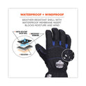 ergodyne ProFlex 819WP Extreme Thermal WP Gloves, Black, 2X-Large, Pair (17616)