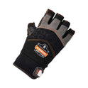 ergodyne ProFlex 900 Half-Finger Impact Gloves, Black, Small, Pair (17692)