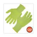 ergodyne ProFlex 7040 ANSI A4 CR Food Grade Gloves, Lime, Small, 144 Pairs (18022)