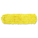 Rubbermaid Commercial Trapper Commercial Dust Mop, Looped-end Launderable, 5" x 48", Yellow (J15700YEL)