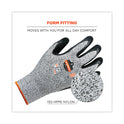 ergodyne ProFlex 7031 ANSI A3 Nitrile-Coated CR Gloves, Gray, Large, Pair (17984)