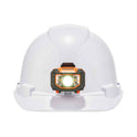 ergodyne Skullerz 8970LED Class E Hard Hat Cap Style with LED Light, White (60142)