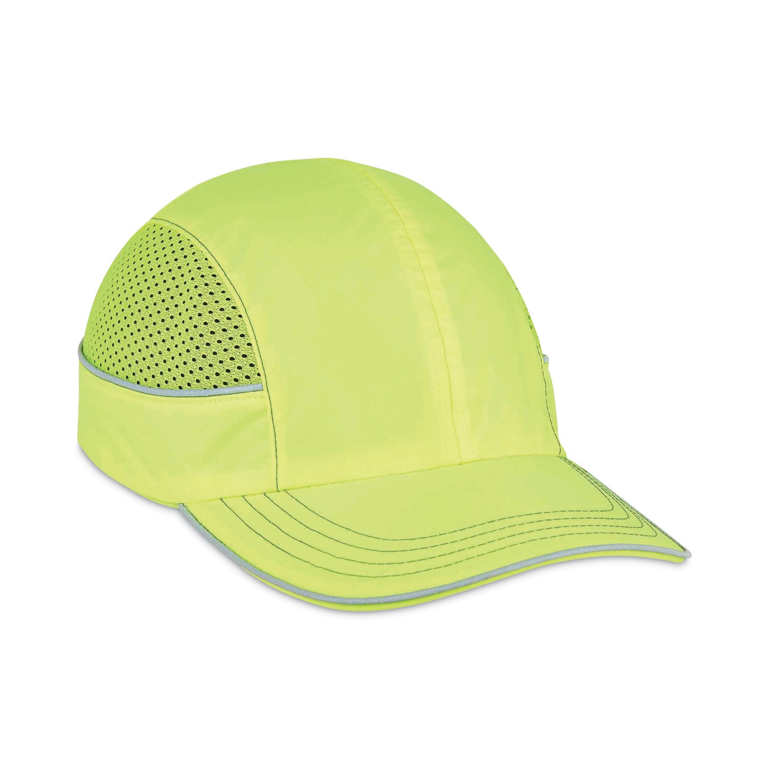 ergodyne Skullerz 8950 Bump Cap Hat, Long Brim, Lime (23335)