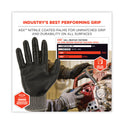 ergodyne ProFlex 7072 ANSI A7 Nitrile-Coated CR Gloves, Gray, Small, 12 Pairs/Pack (10302)