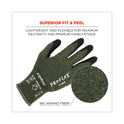 ergodyne ProFlex 7042 ANSI A4 Nitrile-Coated CR Gloves, Green, Small, Pair (10342)