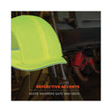 ergodyne Skullerz 8950 Bump Cap Hat, Micro Brim, Lime (23331)