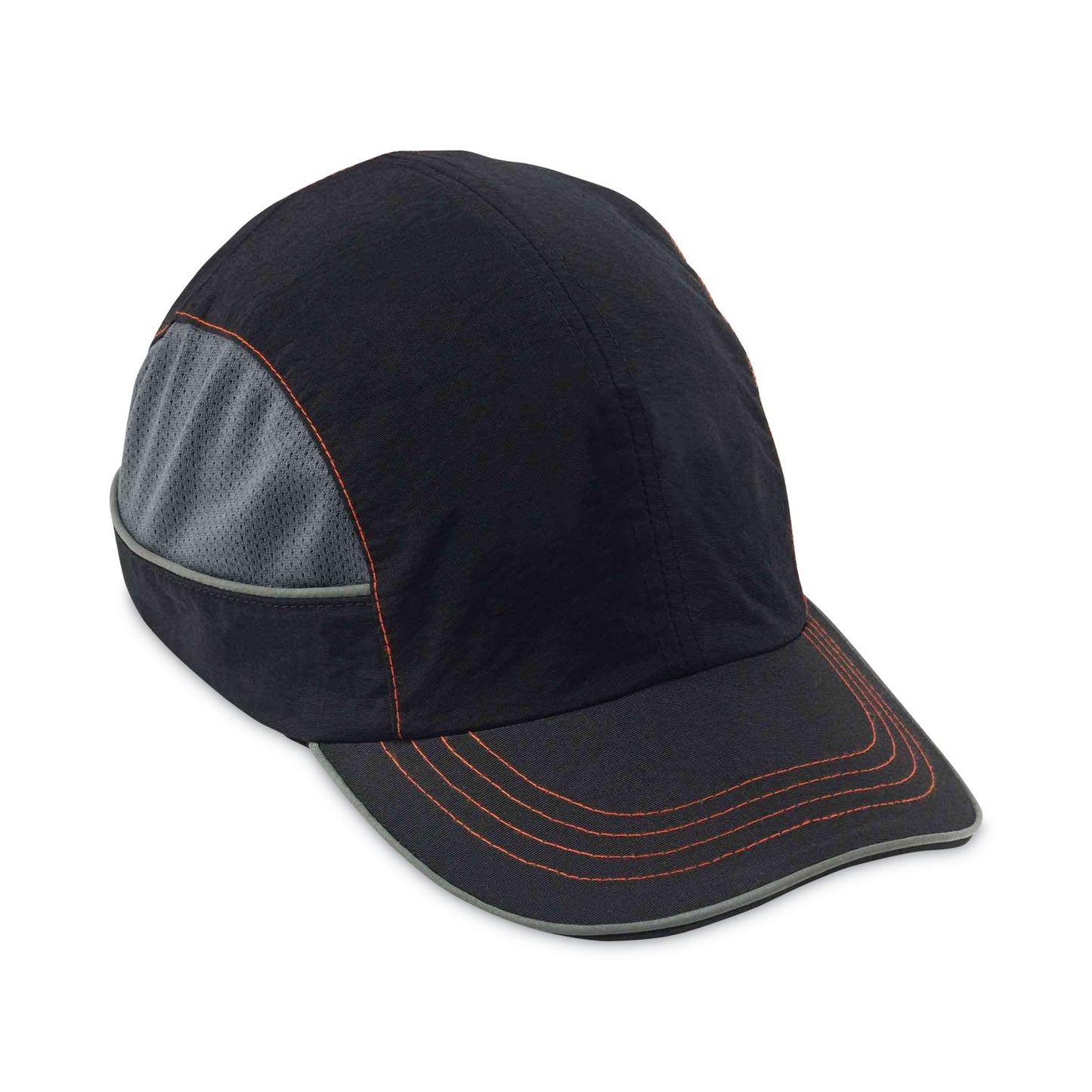 ergodyne Skullerz 8950XL XL Bump Cap Hat, Long Brim, Black (23348)