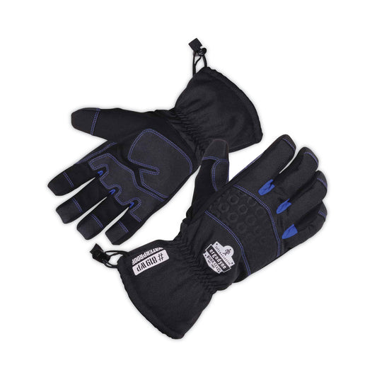 ergodyne ProFlex 819WP Extreme Thermal WP Gloves, Black, Large, Pair (17614)