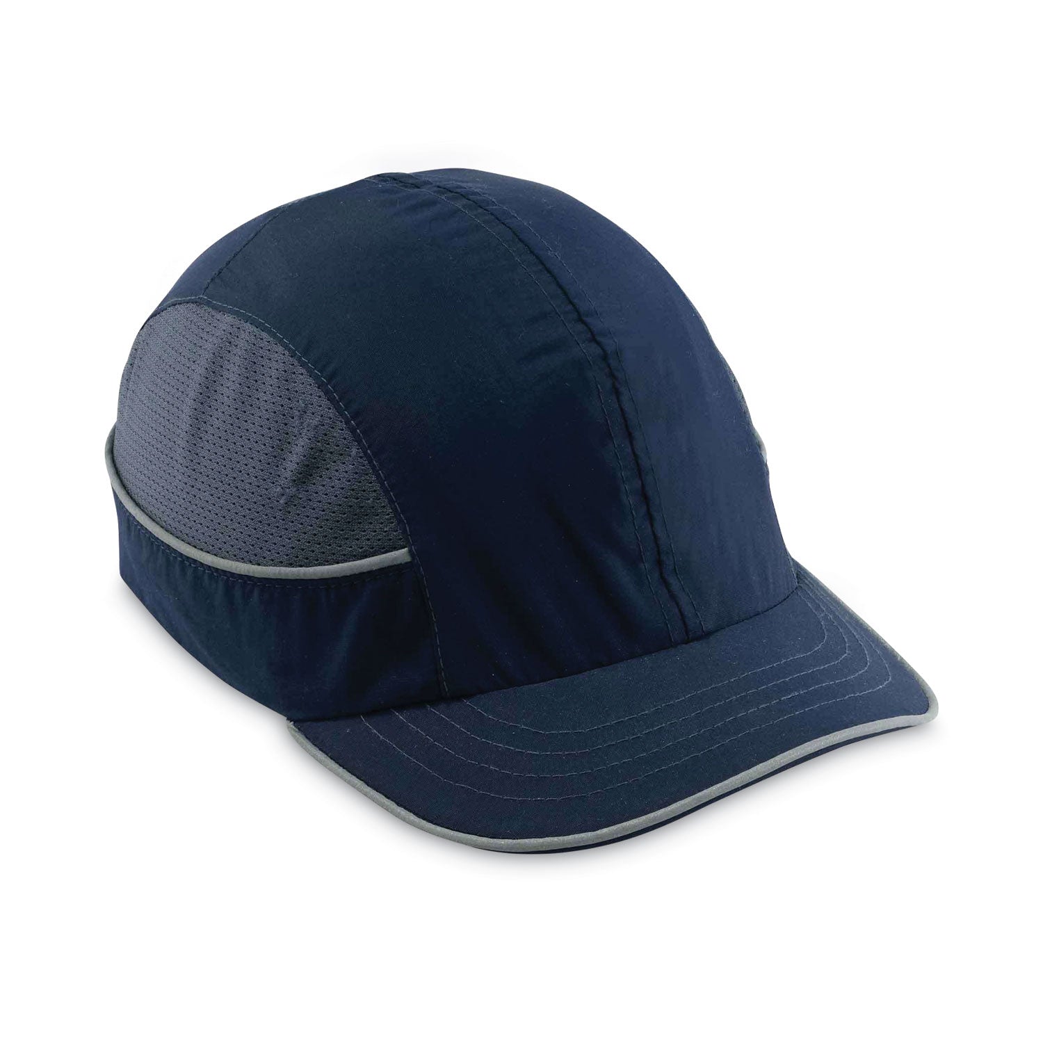 ergodyne Skullerz 8950XL XL Bump Cap Hat, Short Brim, Navy (23347)