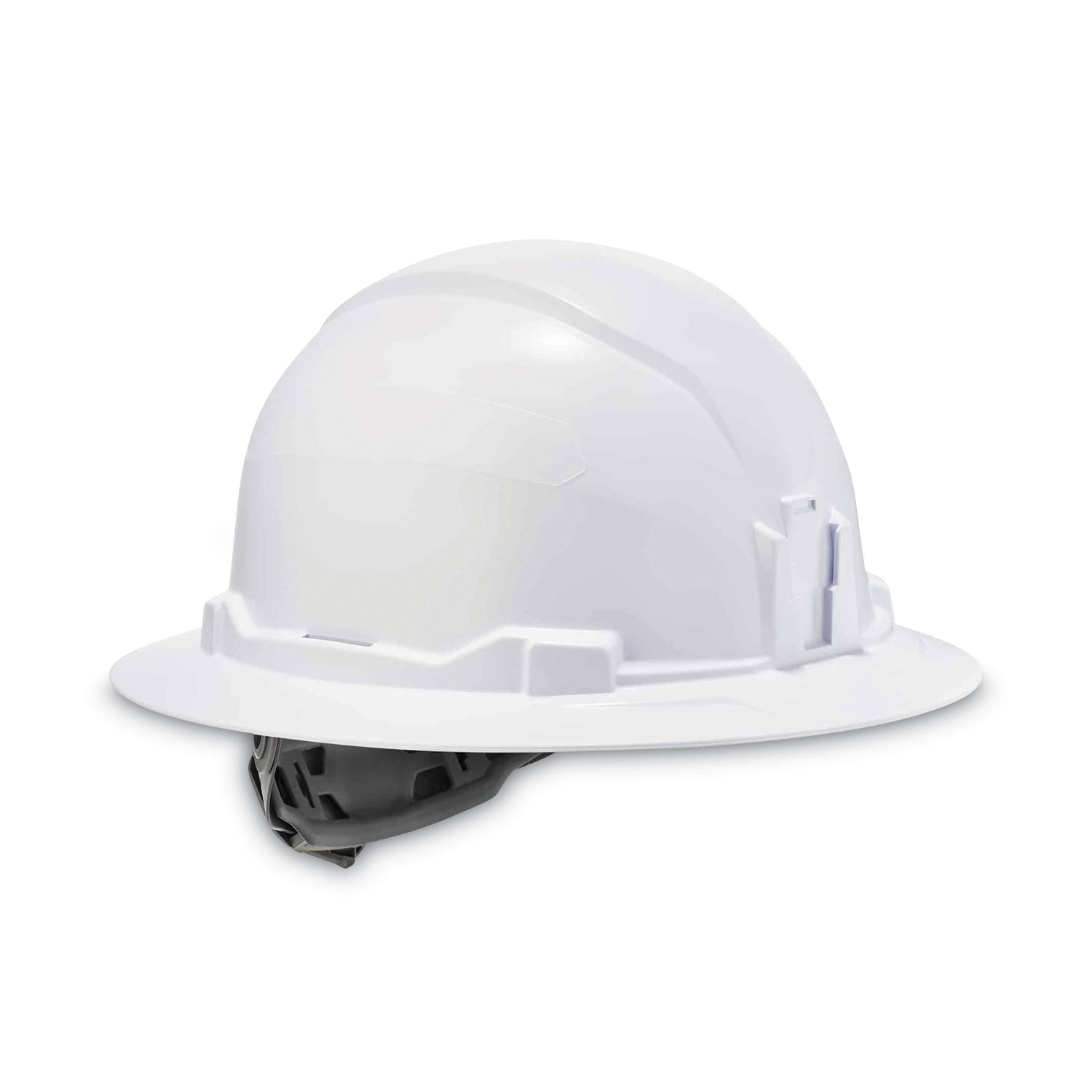 ergodyne Skullerz 8971 Class E Hard Hat Full Brim, White (60150)