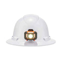 ergodyne Skullerz 8971LED Class E Hard Hat Full Brim with LED Light, White (60152)