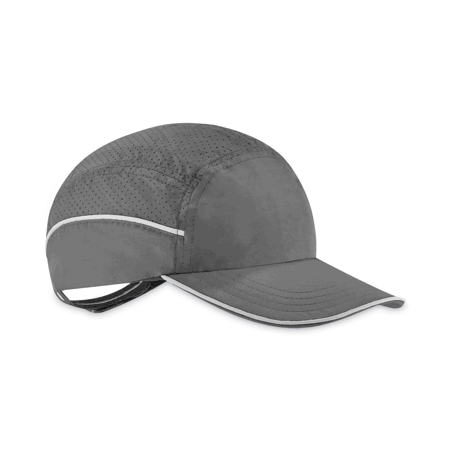 ergodyne Skullerz 8955 Lightweight Bump Cap Hat, Long Brim, Black (23367)