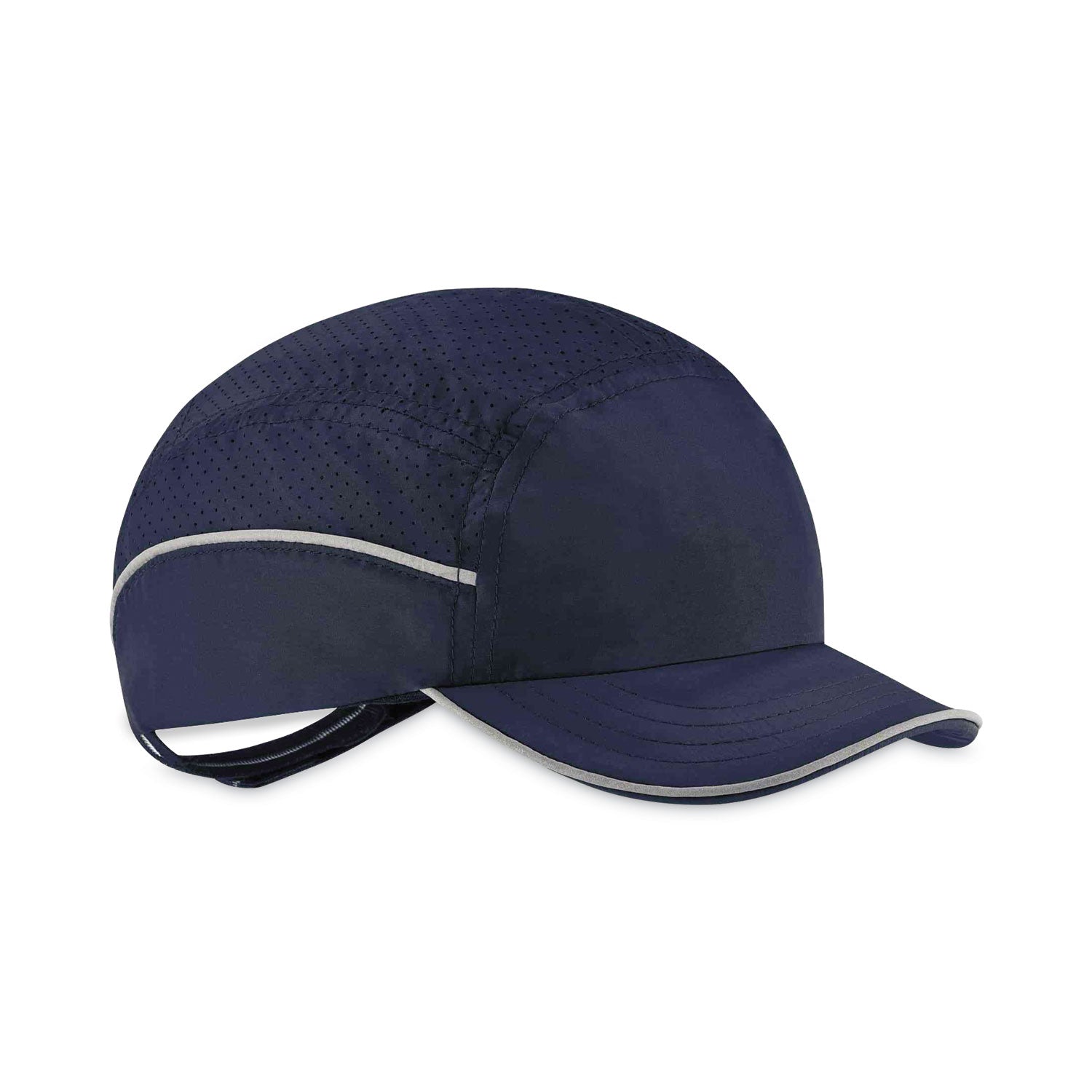 ergodyne Skullerz 8955 Lightweight Bump Cap Hat, Short Brim, Navy (23336)