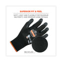 ergodyne ProFlex 7001 Nitrile-Coated Gloves, Black, Large, 144 Pairs/Pack (17854)
