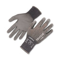 ergodyne ProFlex 7044 ANSI A4 PU Coated CR Gloves, Gray, Small, Pair (10492)