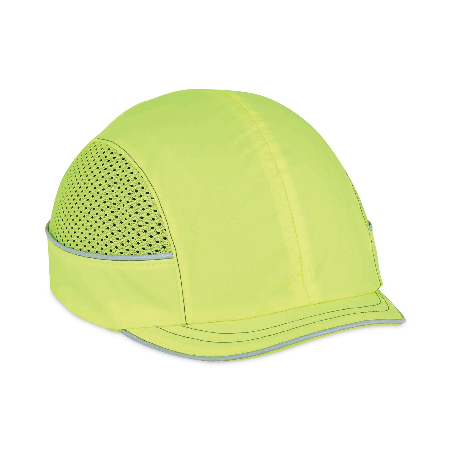 ergodyne Skullerz 8950 Bump Cap Hat, Micro Brim, Lime (23331)