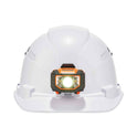 ergodyne Skullerz 8972LED Class C Hard Hat Cap Style with LED Light, White (60146)