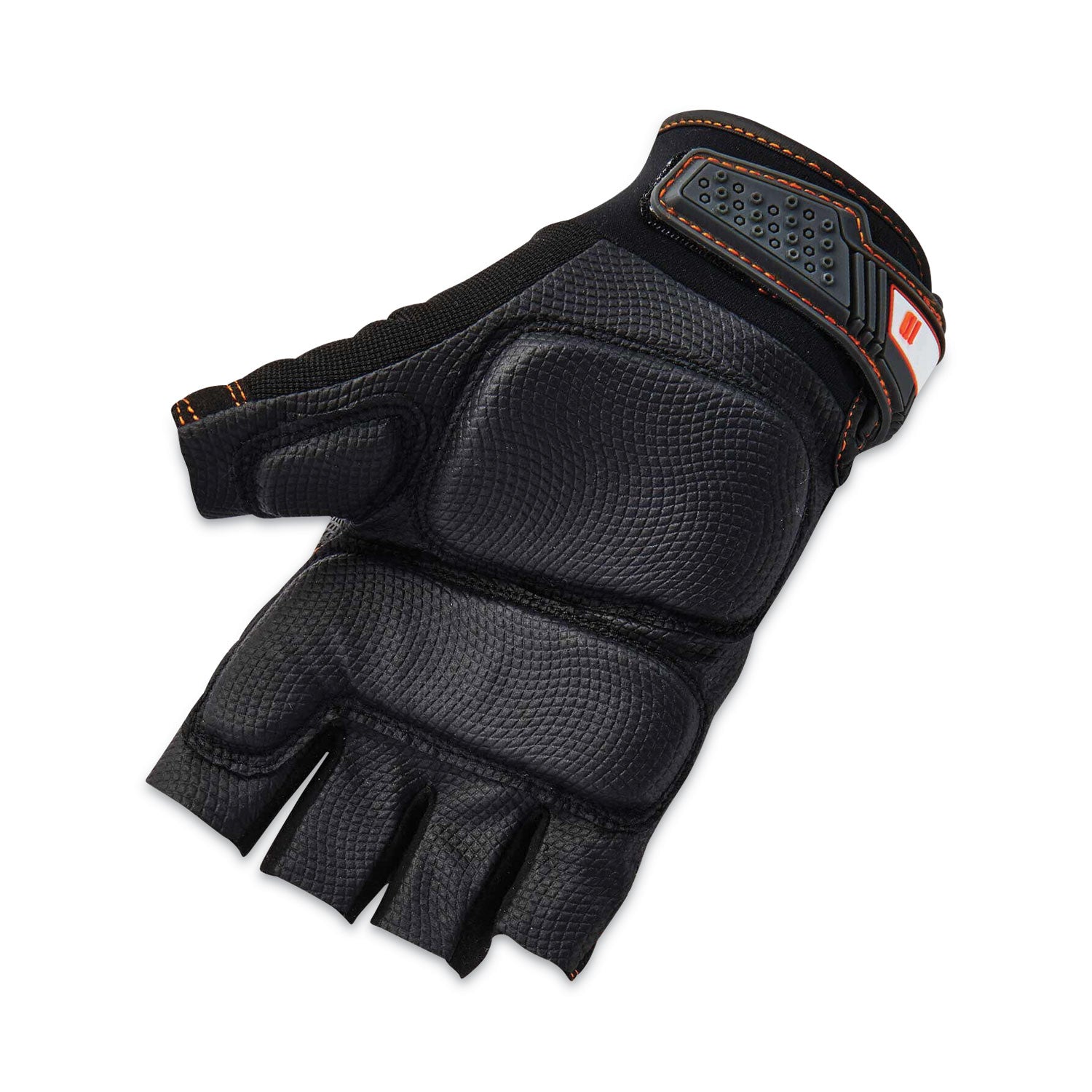 ergodyne ProFlex 900 Half-Finger Impact Gloves, Black, X-Large, Pair (17695)