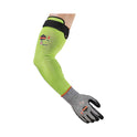 ergodyne ProFlex 7941-PR CR Protective Arm Sleeve, 22", Lime, Pair (17945)