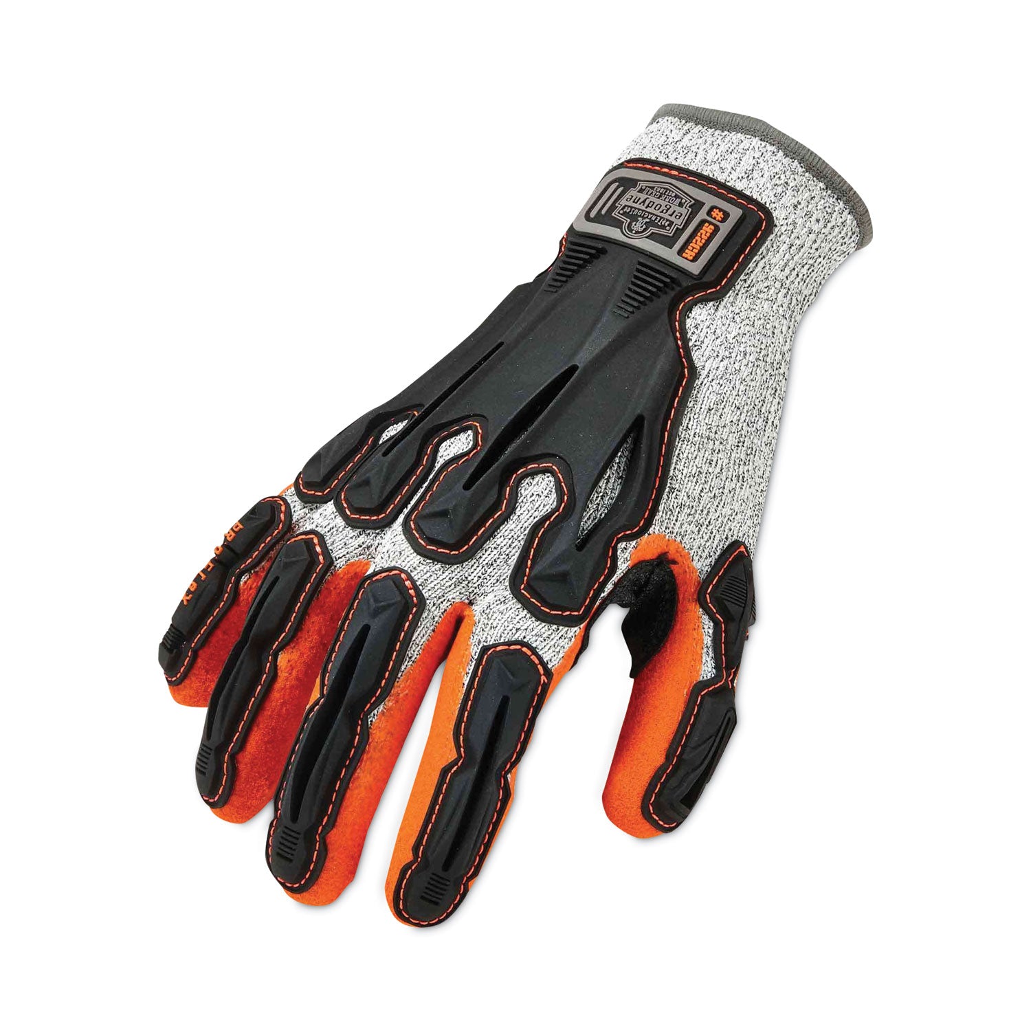 ergodyne ProFlex 922CR Nitrile Coated Cut-Resistant Gloves, Gray, X-Large, Pair (17095)