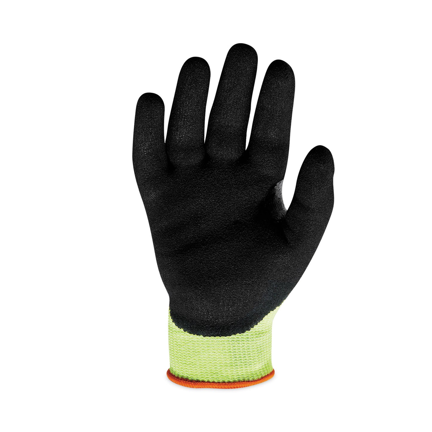 ergodyne ProFlex 7041 ANSI A4 Nitrile-Coated CR Gloves, Lime, Large, Pair (17814)