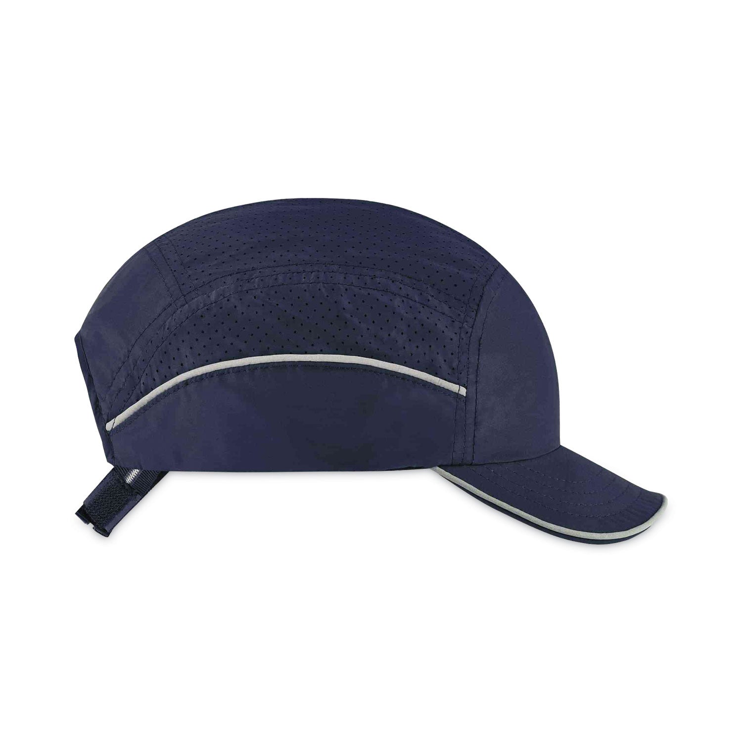 ergodyne Skullerz 8955 Lightweight Bump Cap Hat, Short Brim, Navy (23336)