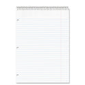 National Paper Porta-Desk Wirebound Notepads, Medium/College Rule, Randomly Assorted Cover Colors, 80 White 8.5 x 11.5 Sheets (31186)