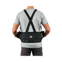 ergodyne ProFlex 1625 Elastic Back Support Brace, X-Small, 20" to 25" Waist, Black (11111)