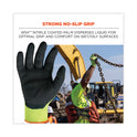 ergodyne ProFlex 7021 Hi-Vis Nitrile-Coated CR Gloves, Lime, Large, Pair (17964)