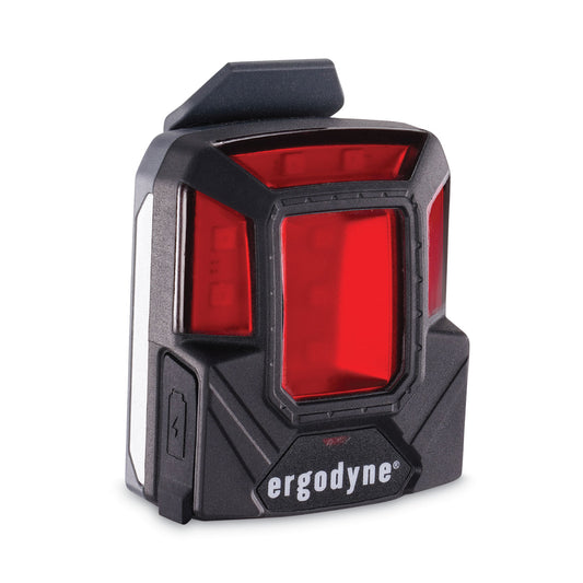 ergodyne Skullerz 8993 Hard Hat Safety Light, 1.5 x 3 x 1.5, Black (60214)