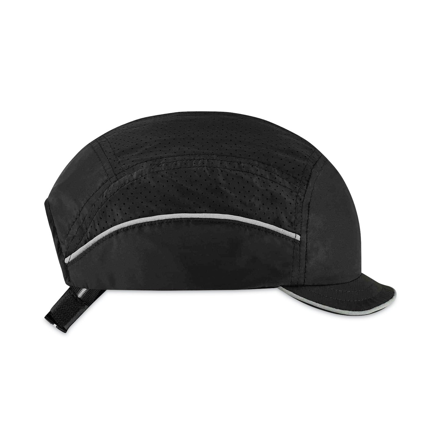 ergodyne Skullerz 8955 Lightweight Bump Cap Hat, Micro Brom, Black (23362)