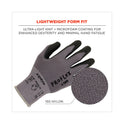 ergodyne ProFlex 7000 Nitrile-Coated Gloves Microfoam Palm, Gray, Small, 12 Pairs/Pack (10362)