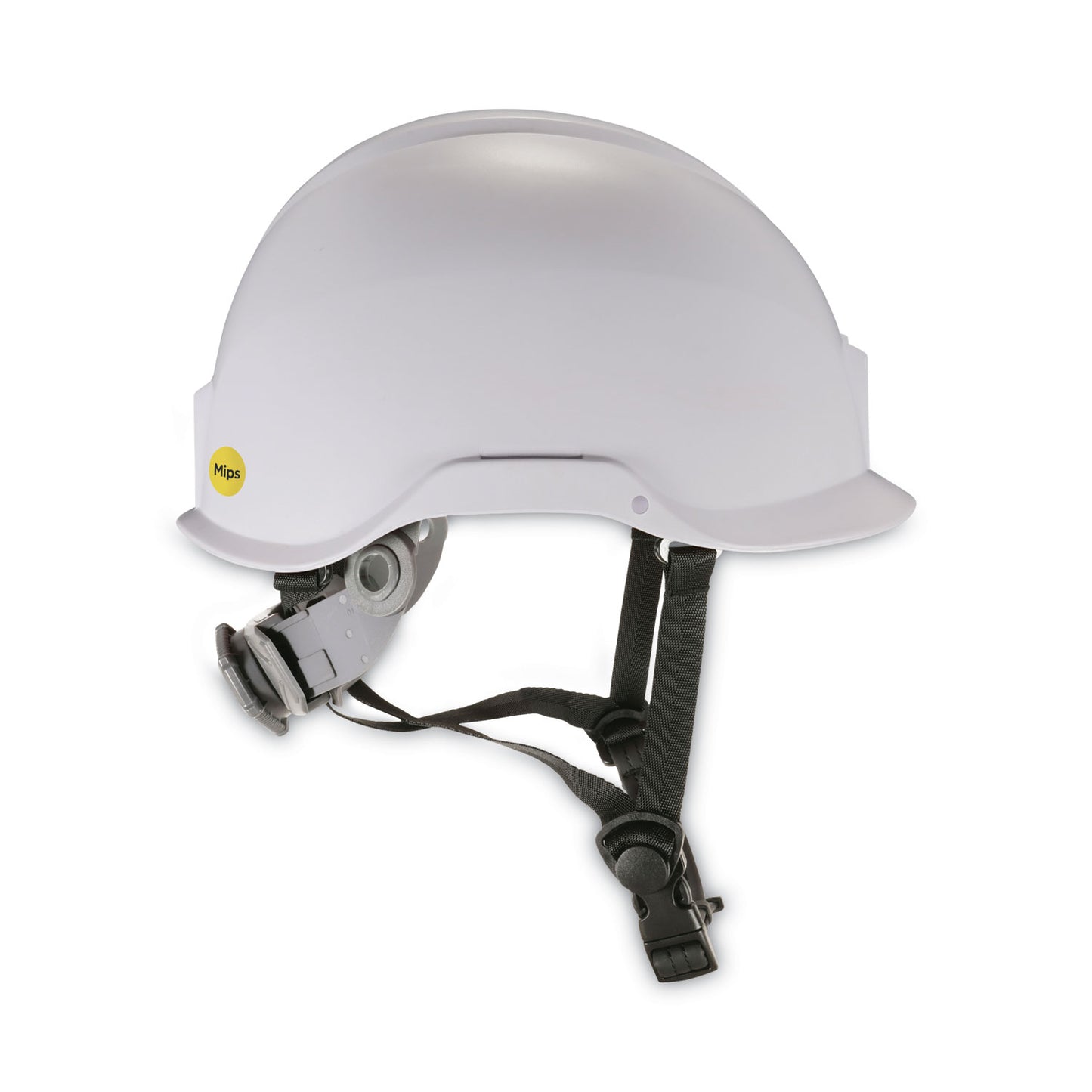 ergodyne Skullerz 8974-MIPS Class E Safety Helmet with MIPS Elevate Ratchet Suspension, White (60254)