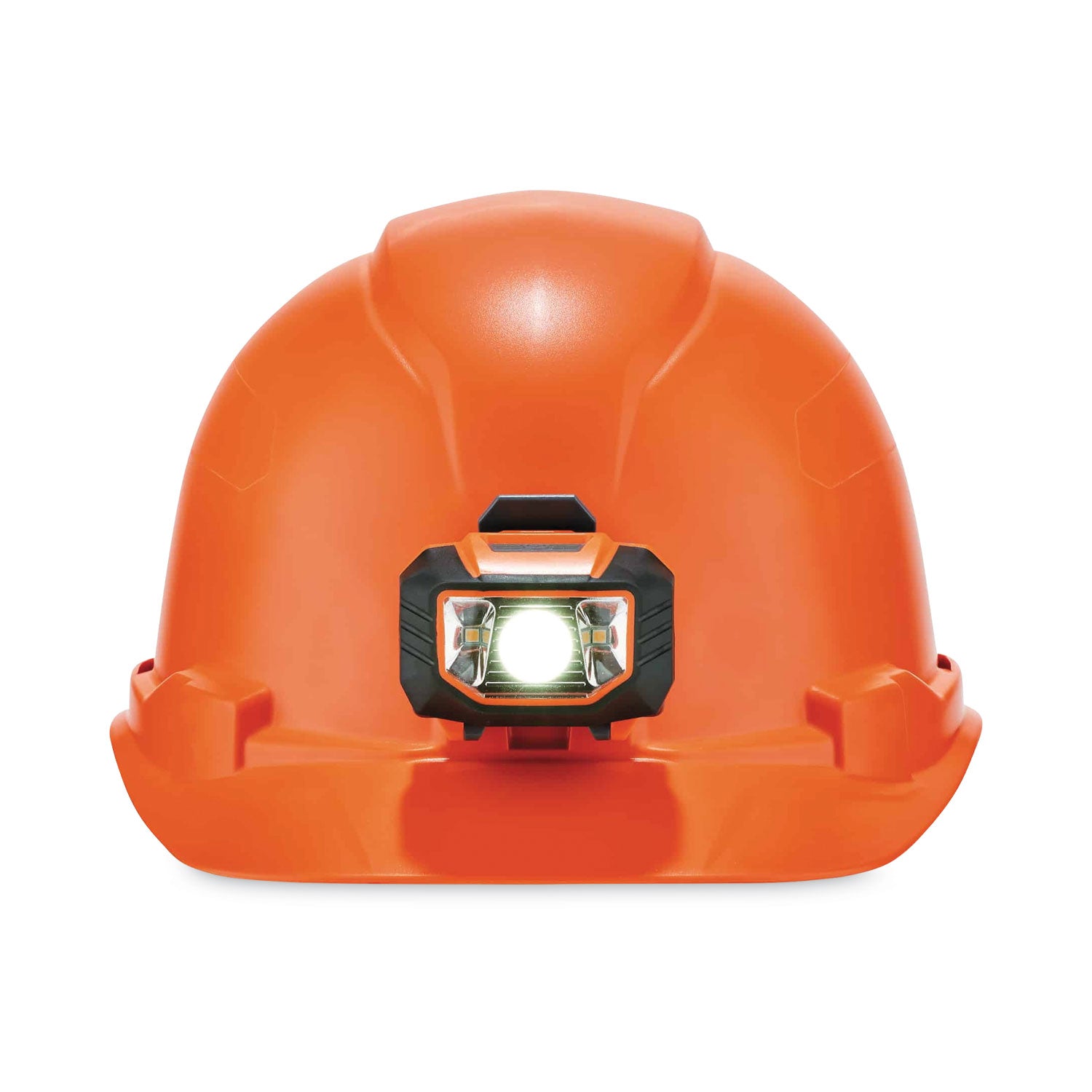 ergodyne Skullerz 8970LED Class E Hard Hat Cap Style with LED Light, Orange (60143)