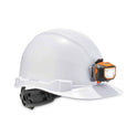 ergodyne Skullerz 8970LED Class E Hard Hat Cap Style with LED Light, White (60142)