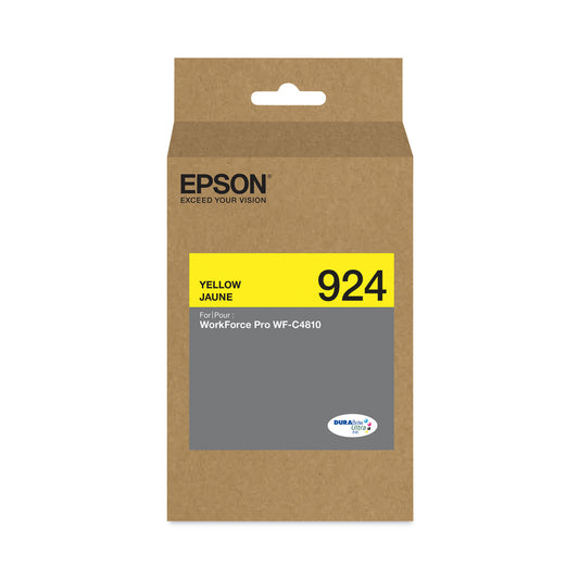 Epson T924420 (924) DURABrite Ultra 924 Ink, Yellow