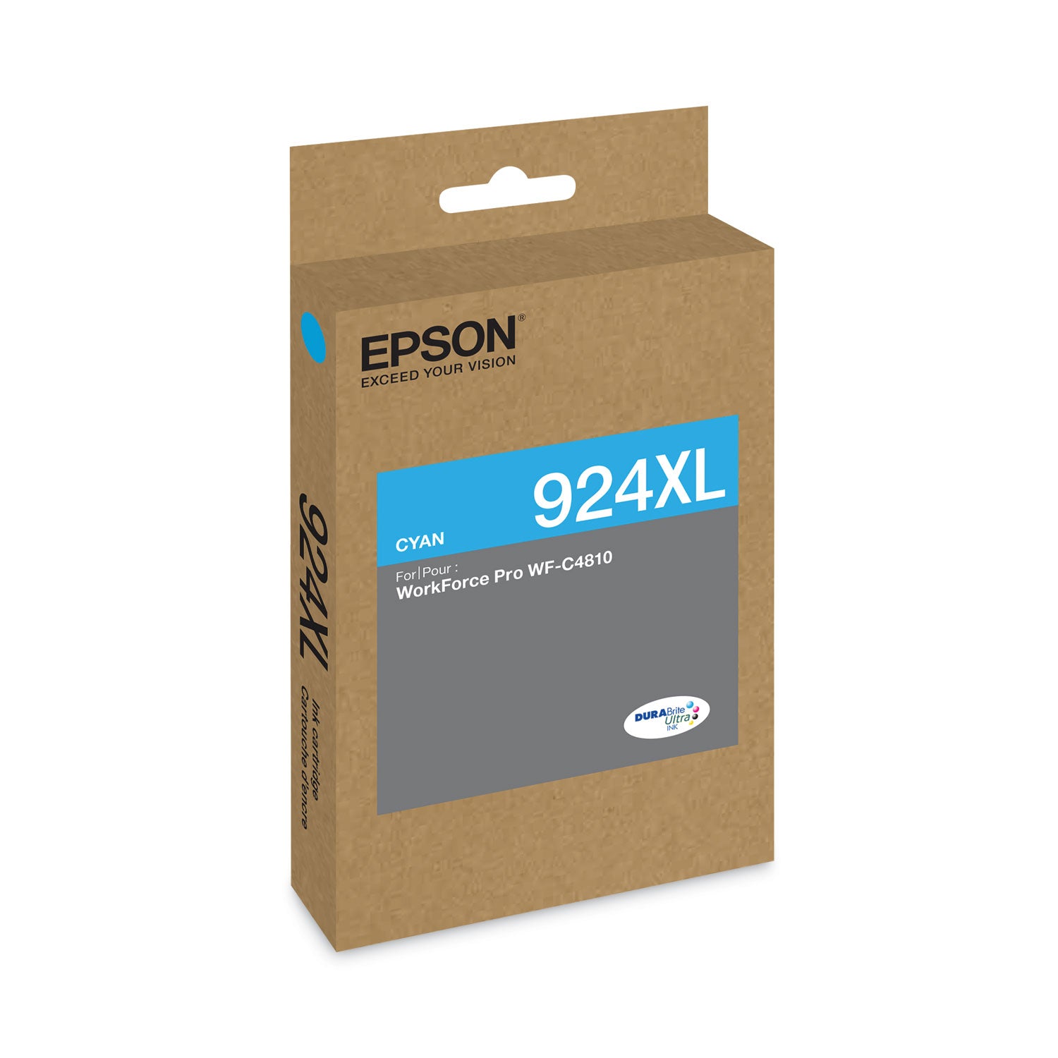 Epson T924XL220 (924XL) DURABrite Ultra 924XL High-Yield Ink, Cyan
