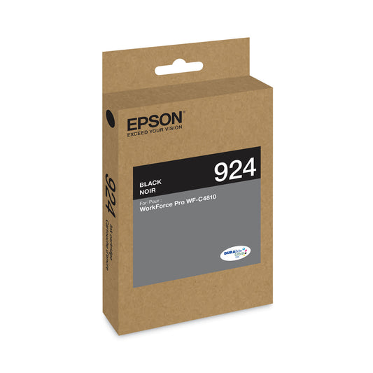 Epson T924120 (924) DURABrite Ultra 924 Ink, Black