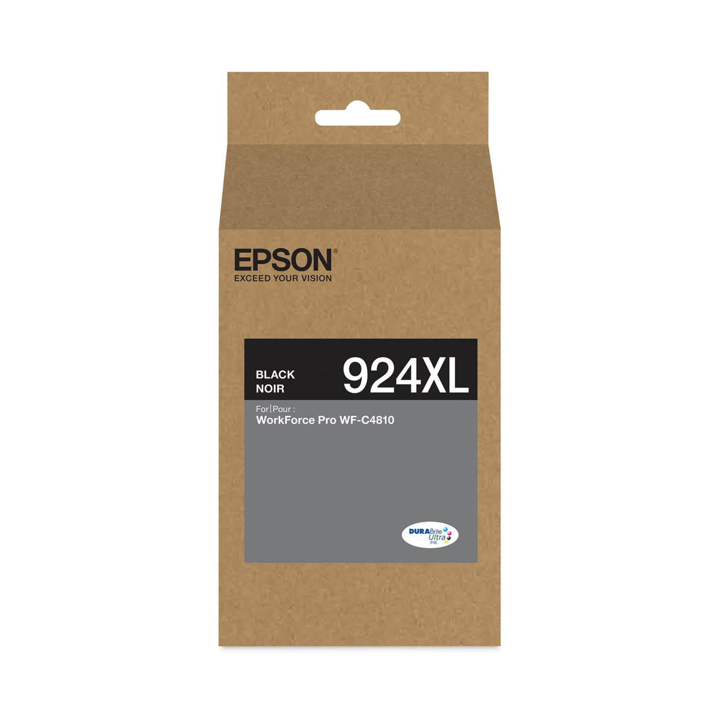 Epson T924XL120 (924XL) DURABrite Ultra 924XL High-Yield Ink, Black