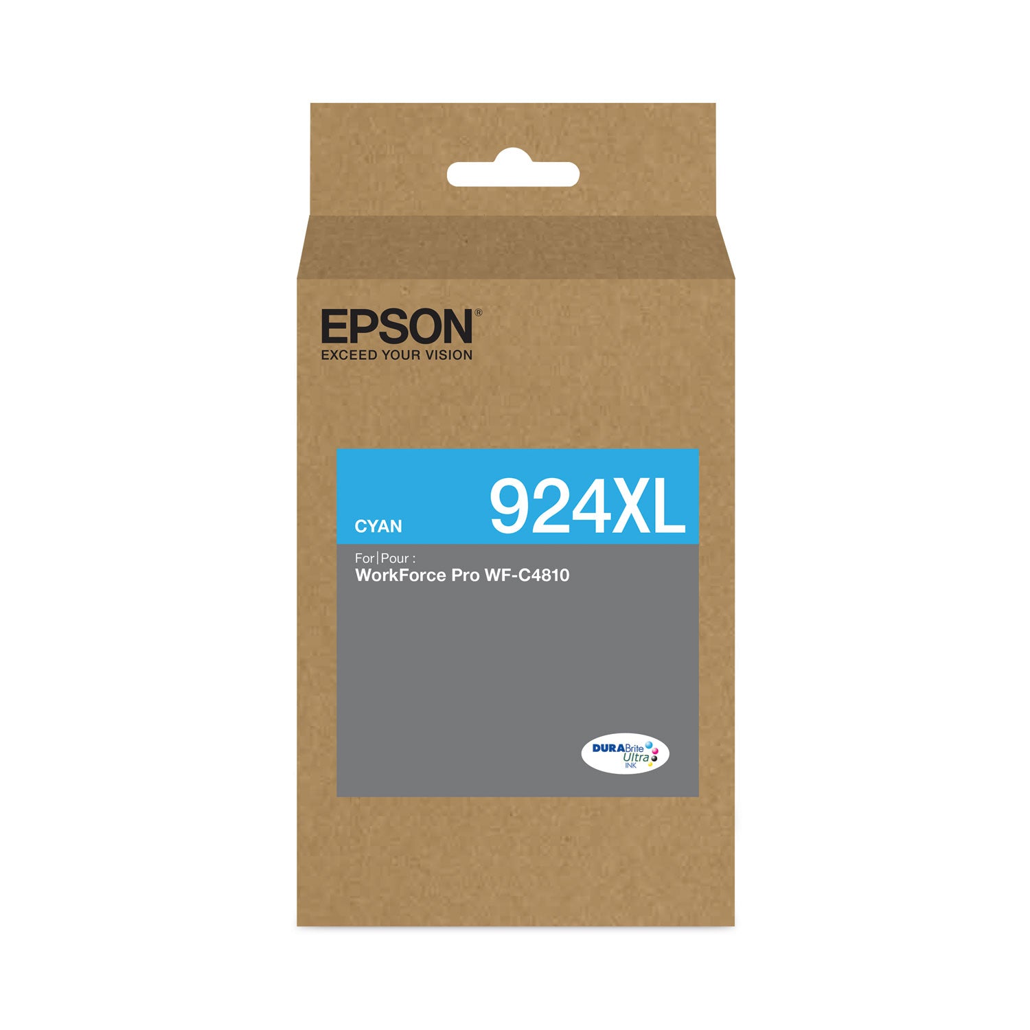 Epson T924XL220 (924XL) DURABrite Ultra 924XL High-Yield Ink, Cyan