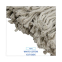 Boardwalk Premium Cut-End Wet Mop Heads, Cotton, 20oz, White, 12/Carton (220CCT)