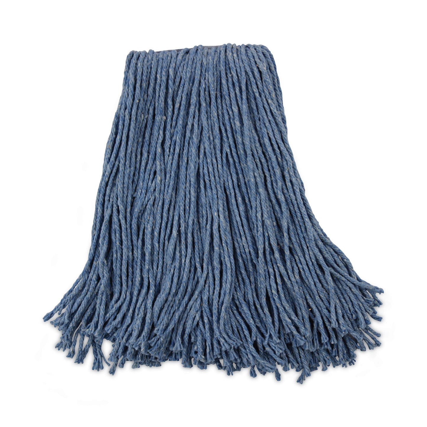 Boardwalk Mop Head, Standard Head, Cotton/Synthetic Fiber, Cut-End, #20, Blue, 12/Carton (2020B)