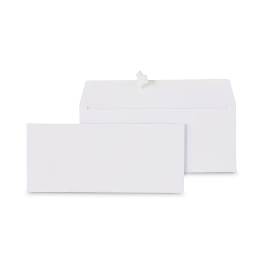 Universal Peel Seal Strip Business Envelope, #9, Square Flap, Self-Adhesive Closure, 3.88 x 8.88, White, 500/Box (36001)